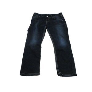 Silver Jeans Women's High Rise Dark Wash Jeans